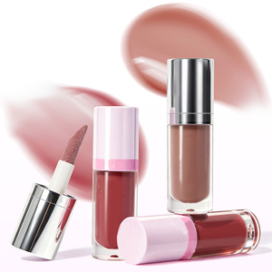 Wholesale Private Label Mirror Lip Gloss Moisturizing Hydrating Lip Glaze High Shine Long Lasting Nude Pink Makeup Bulk