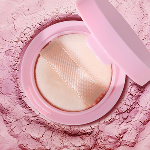 Wholesale Pink 4 Colors MIni Blush Powder With Soft Puff Vegan and Cruelty Free Custom Blush Powder